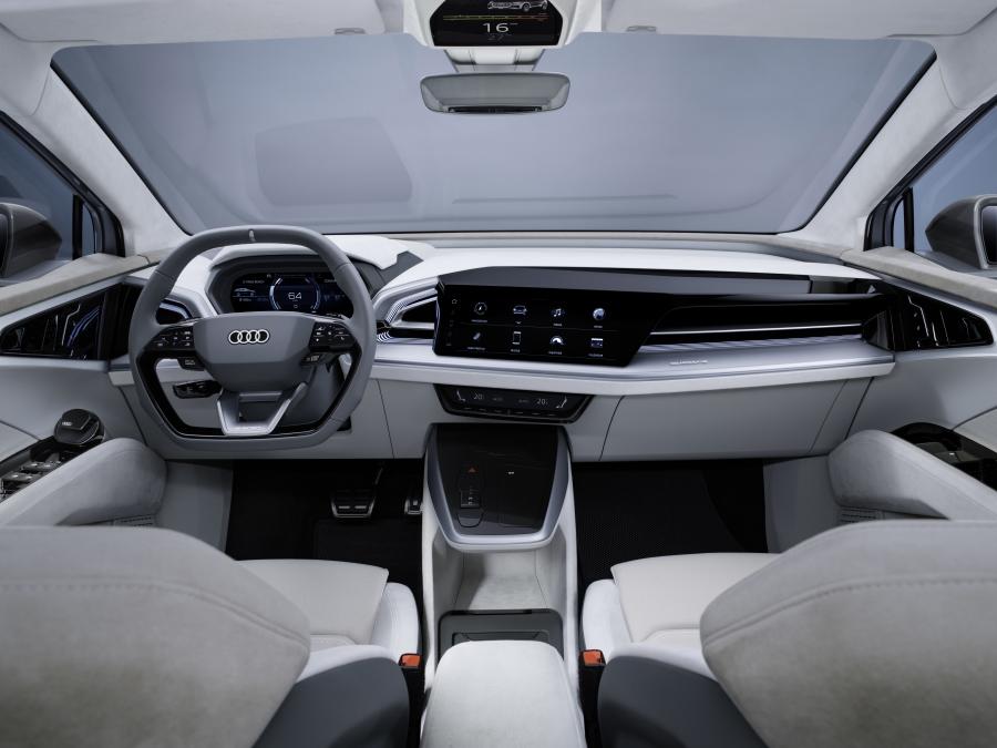 Торпедо Audi Q4 Sportback e-tron Concept 2020 года  (фото 59 из 59)